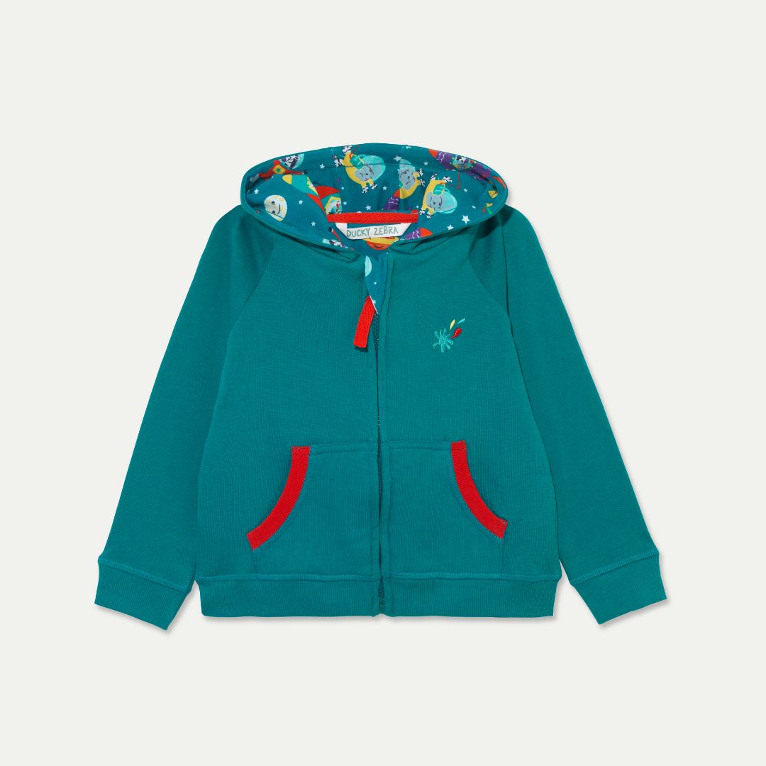 Teal hoodie kids outlet