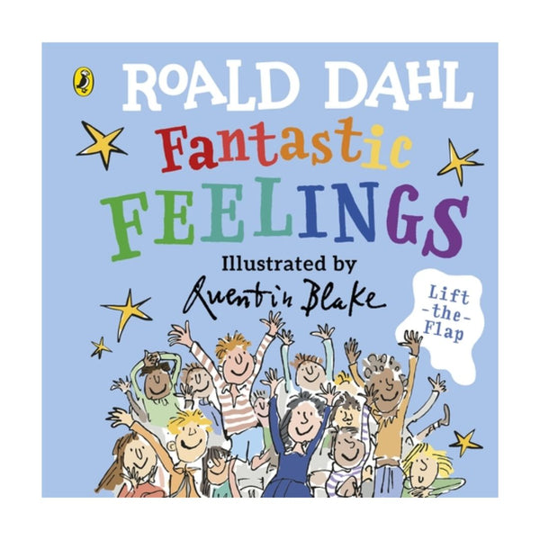 Image of Roald Dahl's 'Fantastic Feelings' board book illustrated by Quentin Blake